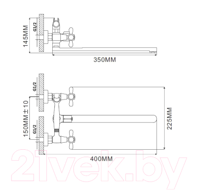 Смеситель Ekko EM2225