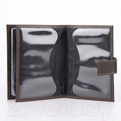 Обложка на паспорт Poshete 604-077M-BRW