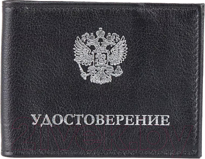 Чехол для документов Poshete Универсальная / 604-007M-BLK - фото