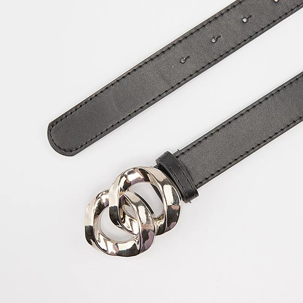 Ремень женский No Brand 909-A05-BLK