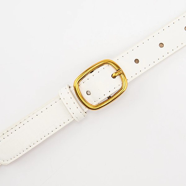 Ремень женский No Brand 909-A11-WHT