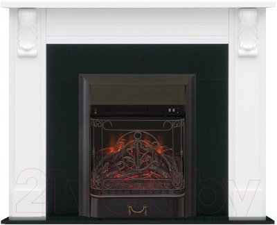 Каминокомплект Смолком Lyncoln STD-ASP Majestic-S LUX BL LT - фото
