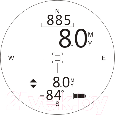 Бинокль Veber RFС1000 8x40 / 30429