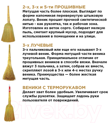 Метла универсальная Любаша Бюджет / 600109