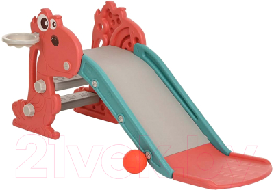 Горка-комплекс Pituso Дракоша / UN-0705-red - фото