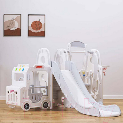 Горка-комплекс Pituso Cute Truck / UN-BS01-white