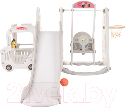 Горка-комплекс Pituso Cute Truck / UN-BS01-white