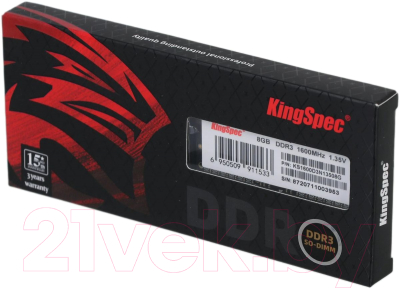 Оперативная память DDR3L KingSpec KS1600D3N13508G