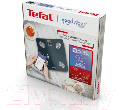 Напольные весы электронные Tefal Goodvibes Life BM9620S1