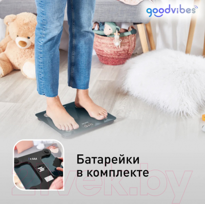 Напольные весы электронные Tefal Goodvibes Life BM9620S1