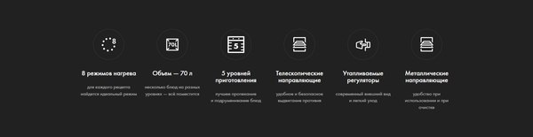 Электрический духовой шкаф Haier HOD-P08TGW