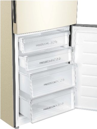 Холодильник с морозильником Haier C4F640CCGU1