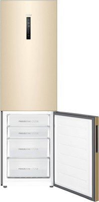 Холодильник с морозильником Haier C4F640CGGU1