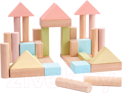 Конструктор Plan Toys 40 блоков / 5507 - фото