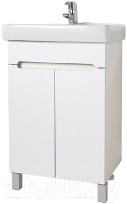 Тумба под умывальник Акваль Палермо 55 / ПАЛЕРМО.55.23.10.N - фото