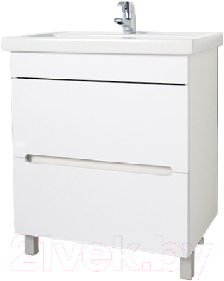 Тумба под умывальник Акваль Палермо 70 / ПАЛЕРМО.70.23.10.N - фото