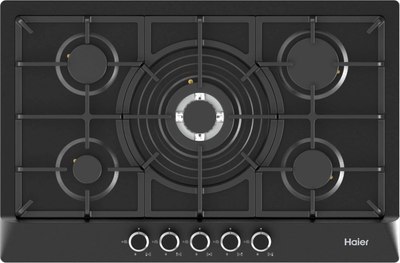 Газовая варочная панель Haier HHX-M75CWBX - фото