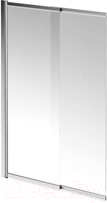 Стеклянная шторка для ванны Kerama Marazzi Vetro VE.100.BSD.CR - фото