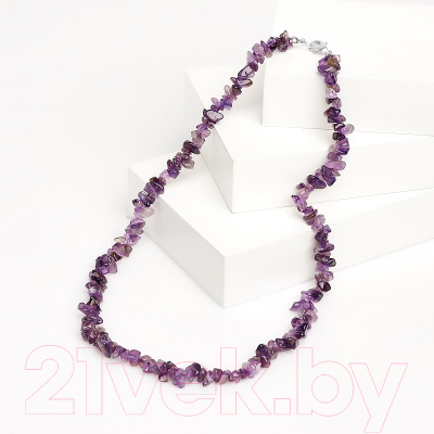 Бусы Wolves Аметист 1004