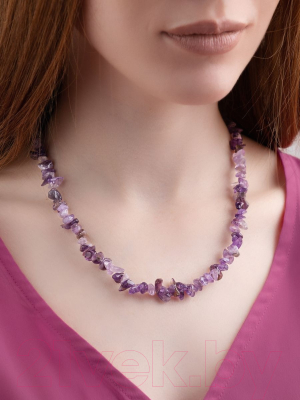 Бусы Wolves Аметист 1004