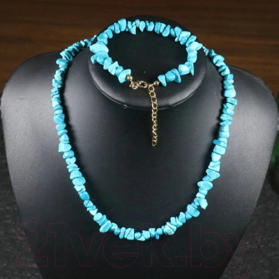 Ожерелье Wolves Бирюза 1005