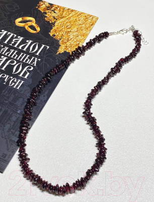 Бусы Wolves Гранат 1008