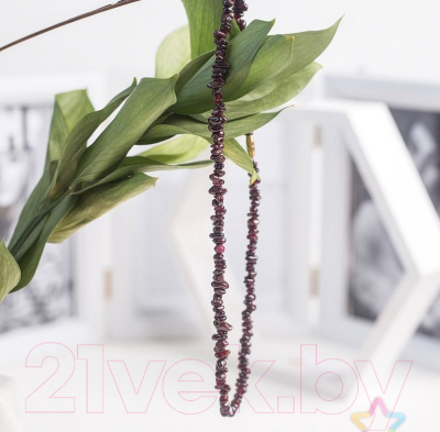 Бусы Wolves Гранат 1008