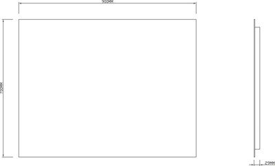 Зеркало Roxen Pure 510175-90