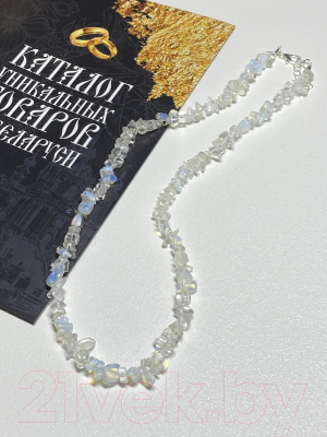 Ожерелье Wolves Лунный камень 1013