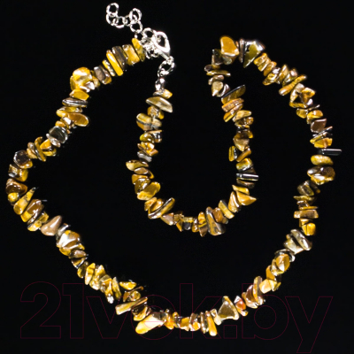 Ожерелье Wolves Тигровый глаз 1023