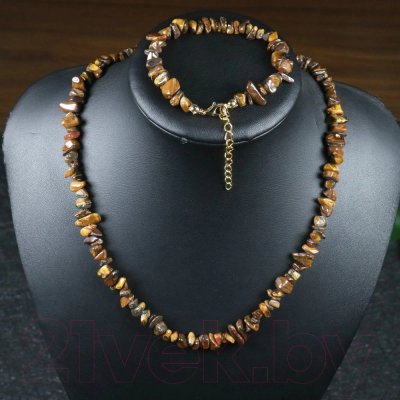 Браслет Wolves Тигровый глаз 3023