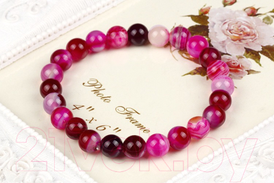 Браслет Wolves Агат 40325