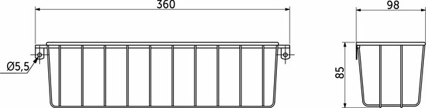 Корзина Rejs Для моющих средств
