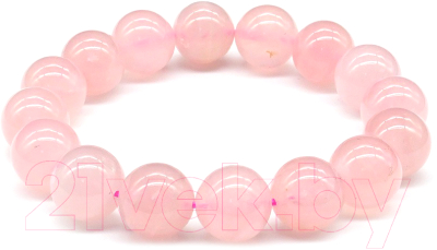 Браслет Wolves Розовый кварц 40514 - фото