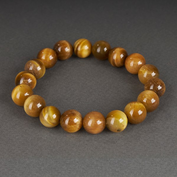 Браслет Wolves Тигровый глаз 40535 - фото