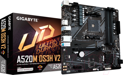 Материнская плата Gigabyte A520M DS3H V2 1.1