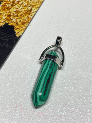 Кулон Wolves Малахит 2008