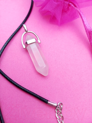 Кулон Wolves Розовый кварц 2012