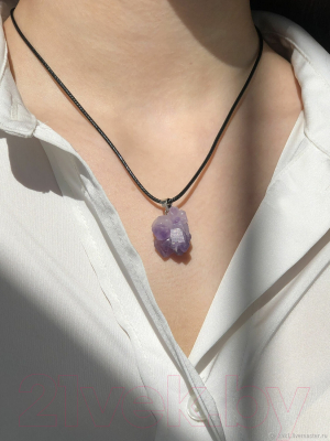 Кулон Wolves Аметист большой 2021