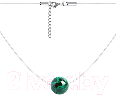 Кулон Wolves Малахит 40960 - фото