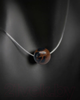 Кулон Wolves Обсидиан 40968