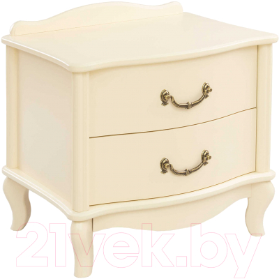 Прикроватная тумба Импэкс Джульетта 2 ящика (дуб шампань)