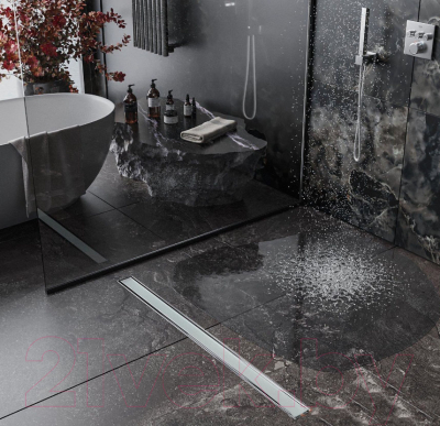 Трап для душа Roxen White Glass 91040-60