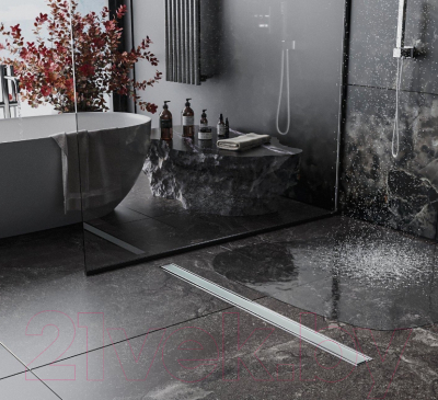 Трап для душа Roxen White Glass 91040-60