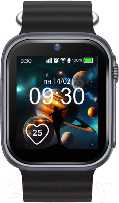 Умные часы детские Aimoto Spark / 8340101 (черный)
