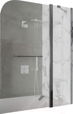 Стеклянная шторка для ванны Roxen Brimen 52010-120 - фото