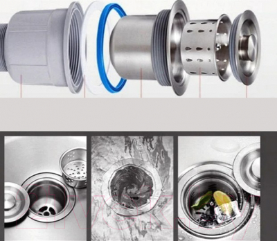 Мойка кухонная Roxen Simple 560220-60