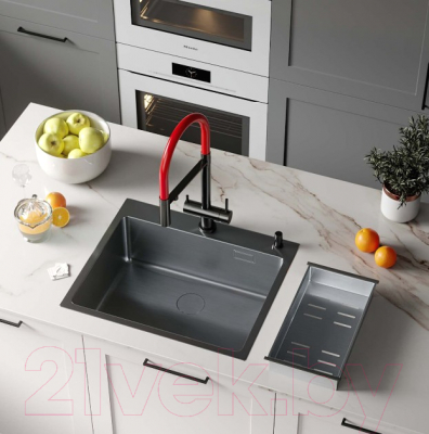 Мойка кухонная Roxen Simple 560220-50B