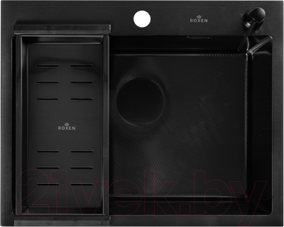 Мойка кухонная Roxen Snake 560220-60-BS - фото