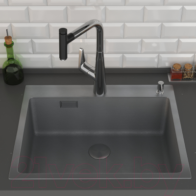 Мойка кухонная Roxen Snake 560220-60-BS